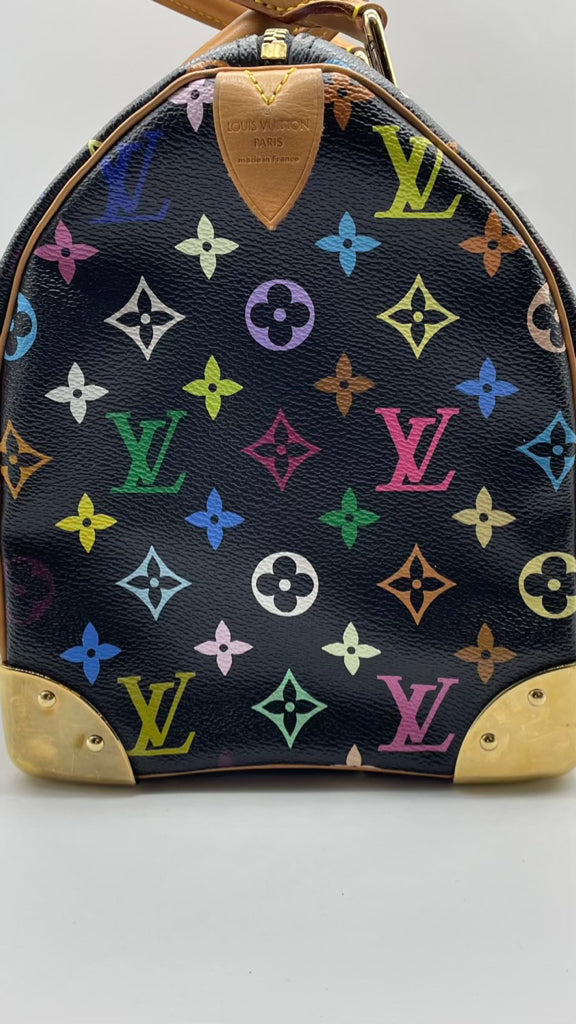LOUIS VUITTON Speedy 30 Takashi Murakami Handbag