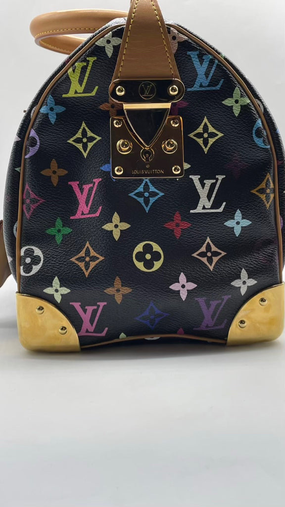 LOUIS VUITTON Speedy 30 Takashi Murakami Handbag