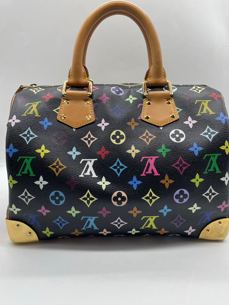 LOUIS VUITTON Speedy 30 Takashi Murakami Handbag