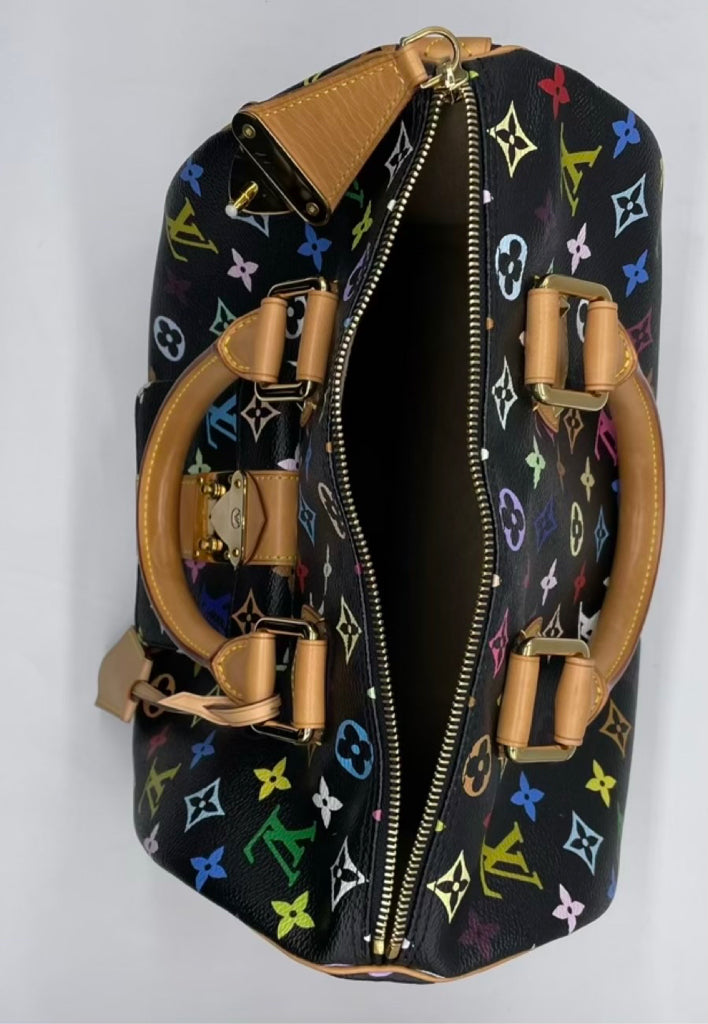 LOUIS VUITTON Speedy 30 Takashi Murakami Handbag