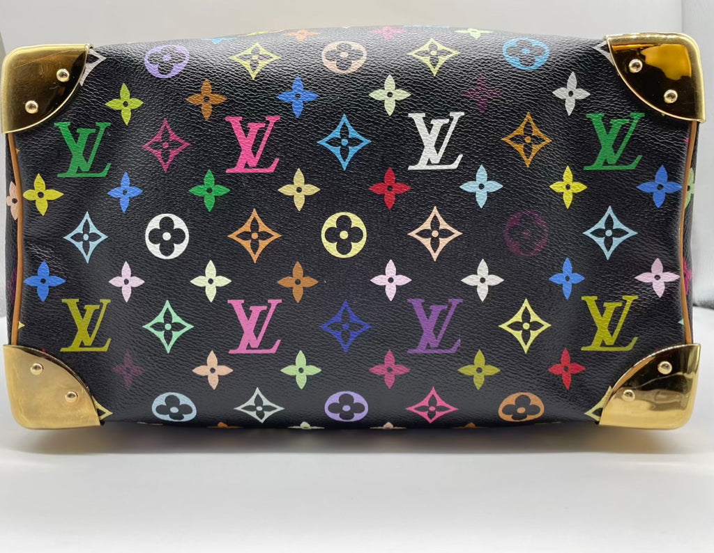 LOUIS VUITTON Speedy 30 Takashi Murakami Handbag