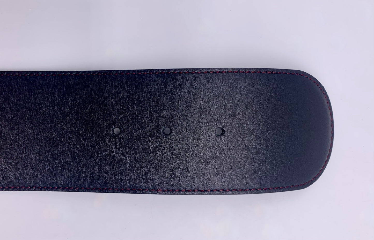 CHANEL Back Chain Leather Wide Belt Size 85/34