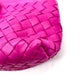 BOTTEGA VENETA Fuchsia Leather Mini Shoulder Handbag