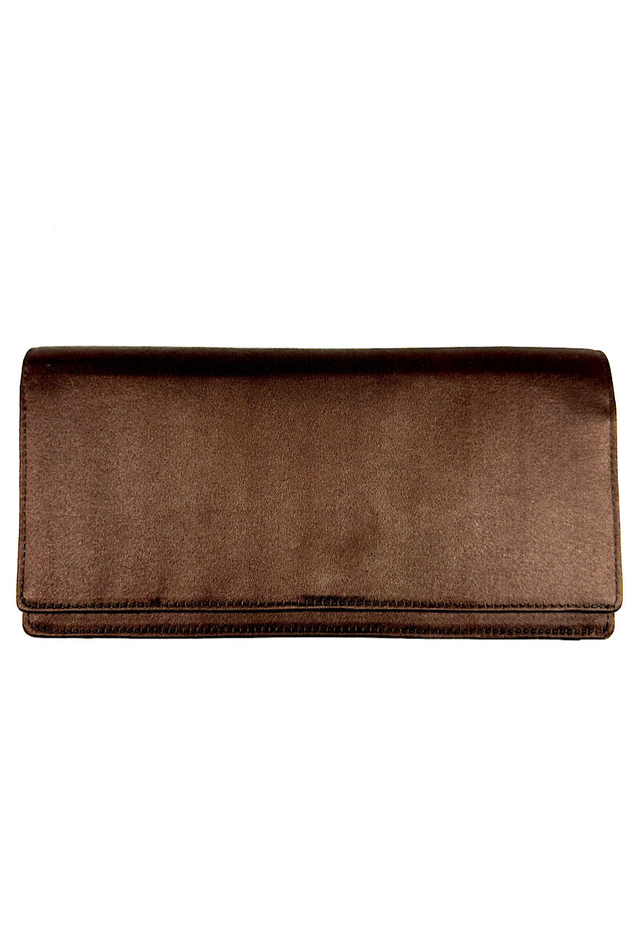 PRADA Brown Wallet Clutch Hanadbag