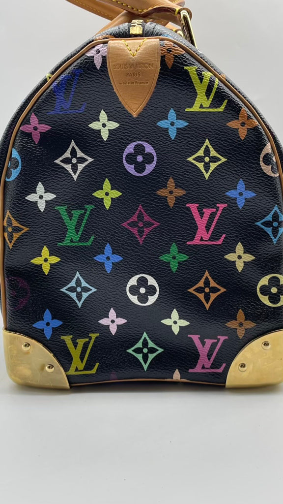 LOUIS VUITTON Speedy 30 Takashi Murakami Handbag