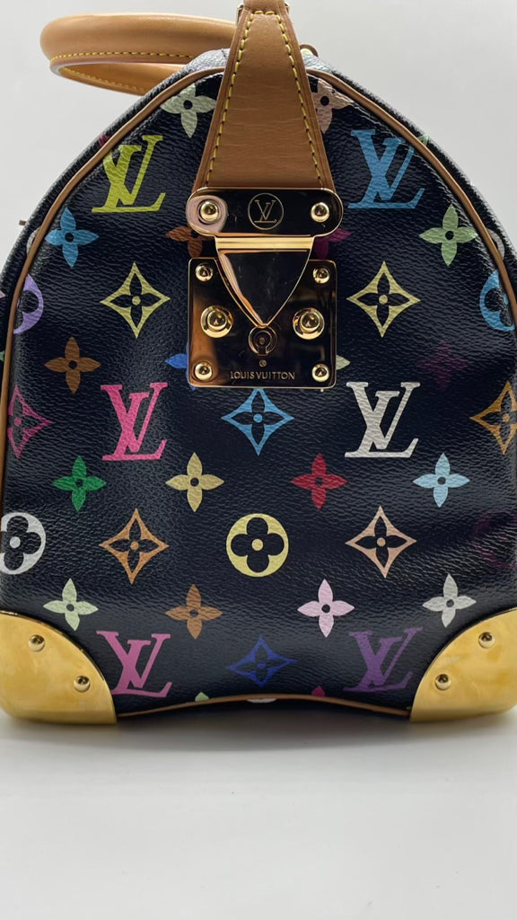 LOUIS VUITTON Speedy 30 Takashi Murakami Handbag