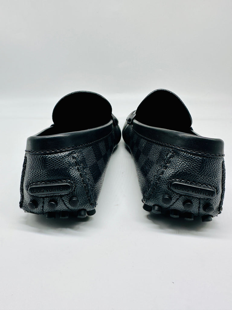 Louis Vuitton, Shoes, Authentic Louis Vuitton Hockenheim Loafers Leather Navy  Blue Size 7 Mens