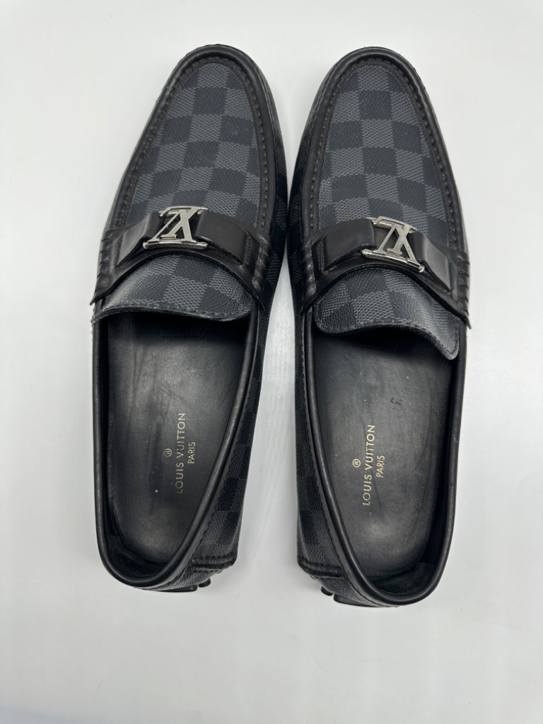 LOUIS VUITTON Men 7.5 Loafers In Damier With Lv Buckle – Kouture  Consignment & New