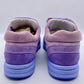 CHANEL Purple Low Top Interlocking CC Suede Sneakers | Size 36