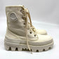 MONCLER Cream Chunky High-Top 35 Sneakers